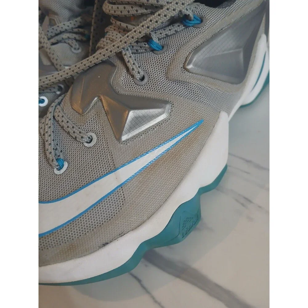 Nike LeBron 13 “Blue Lagoon” Hologram Basketball Shoes Men’s 7